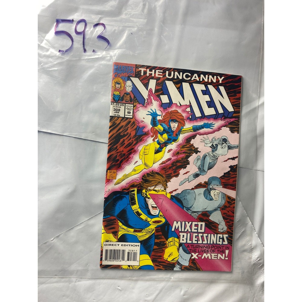 The Uncanny X Men Mixed Blessings Comic Book Issue 308 Marvel Comics 1994